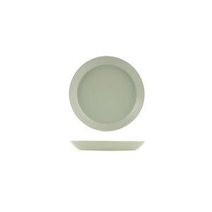 Zuma Pearl Pistachio Round Tapered Plate