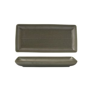 Zuma Cargo Ribbed Rectangular Platter