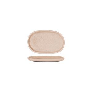 Naturals Sierra Beige Oval Coupe Plate 210x135mm