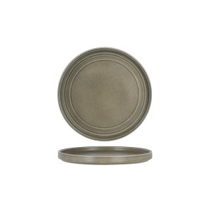 Urban Loft Frost Grey Round Plate 220mm