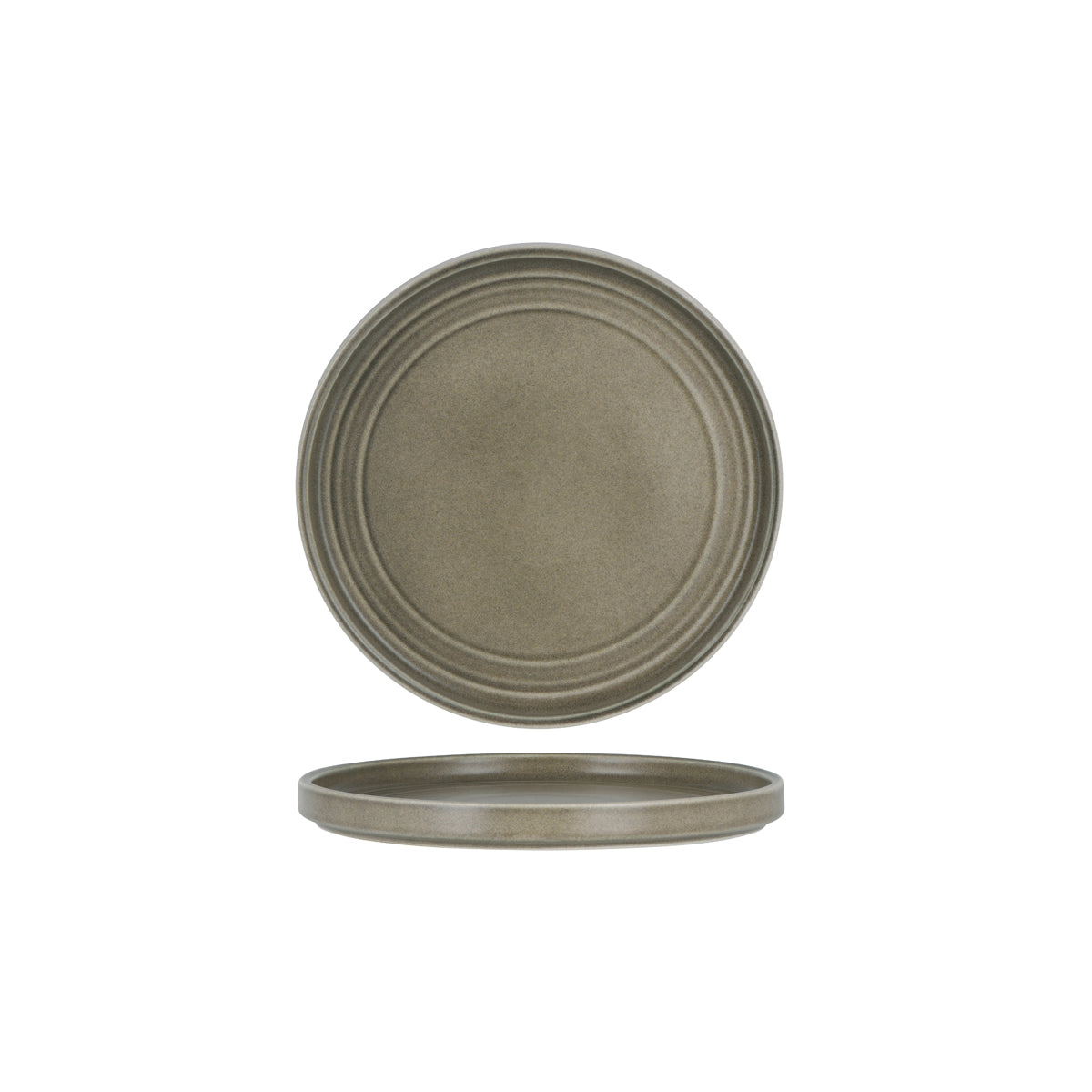 Urban Loft Frost Grey Round Plate 220mm