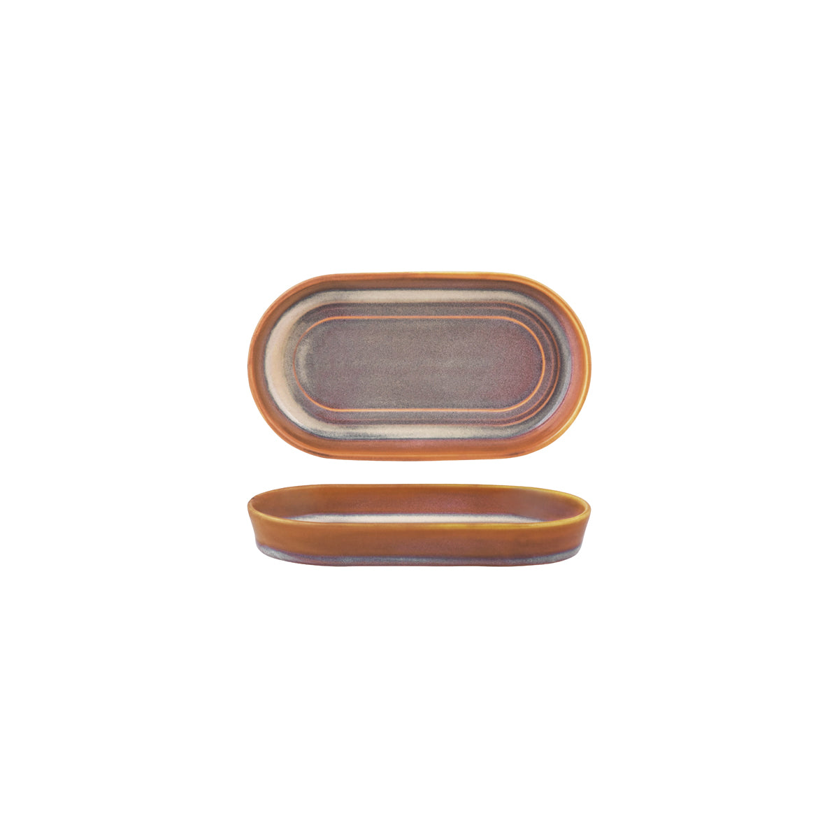 Urban Loft Auburn Oval Serve Platter 180x100mm