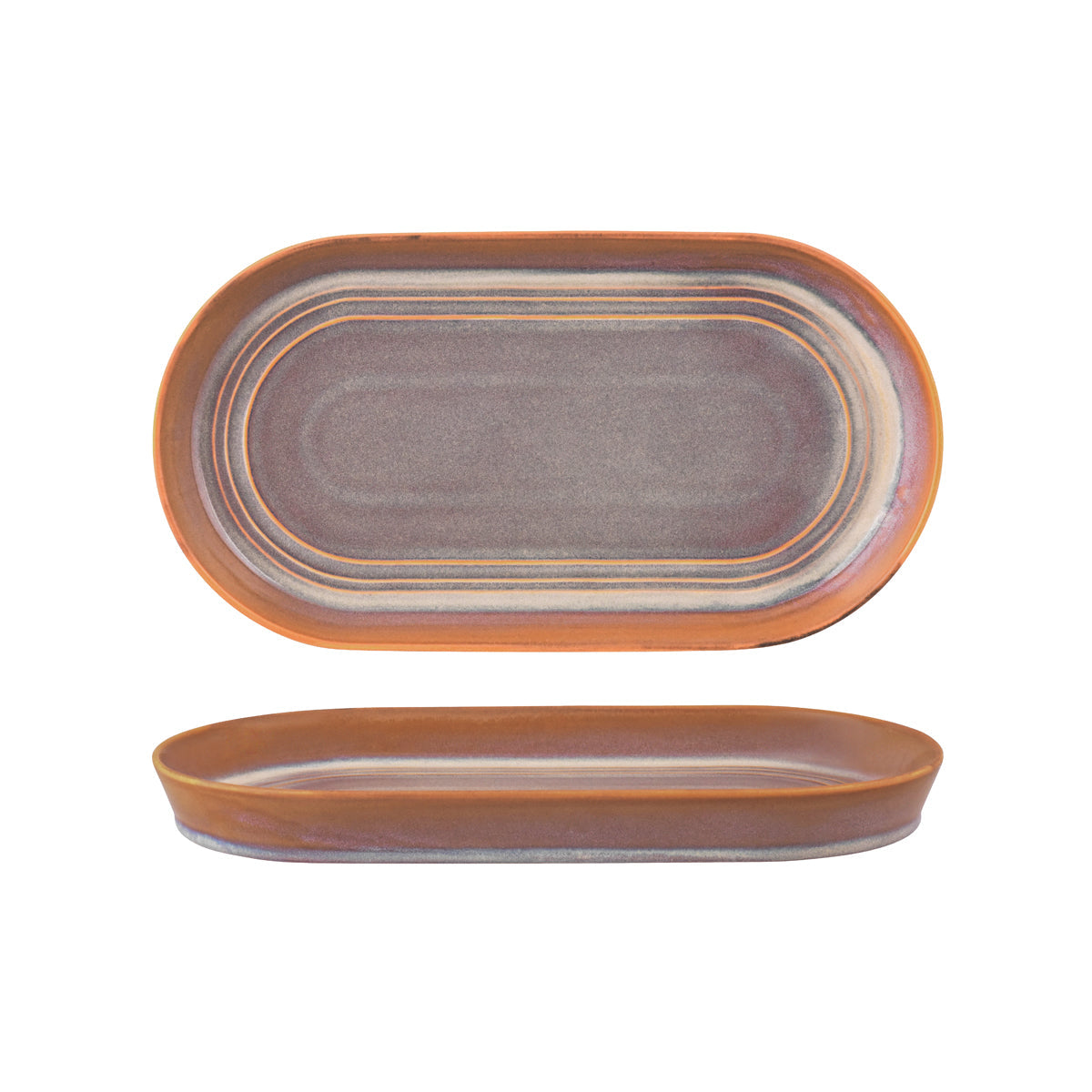 Urban Loft Auburn Oval Serve Platter 310x165mm
