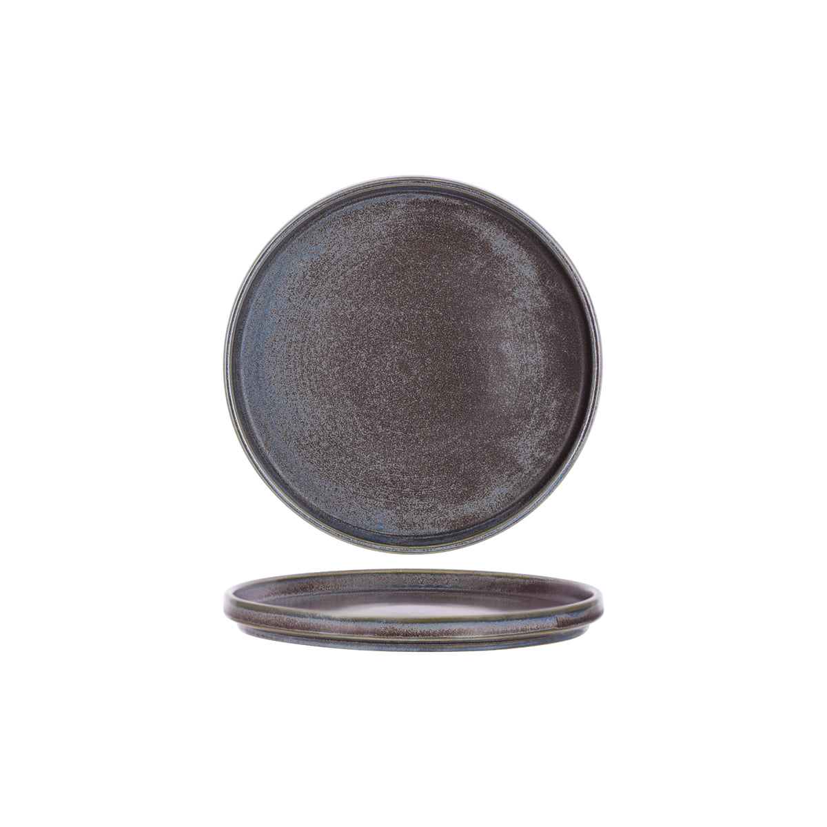 Urban Greystone Blue Round Stackable Plate 210x22mm