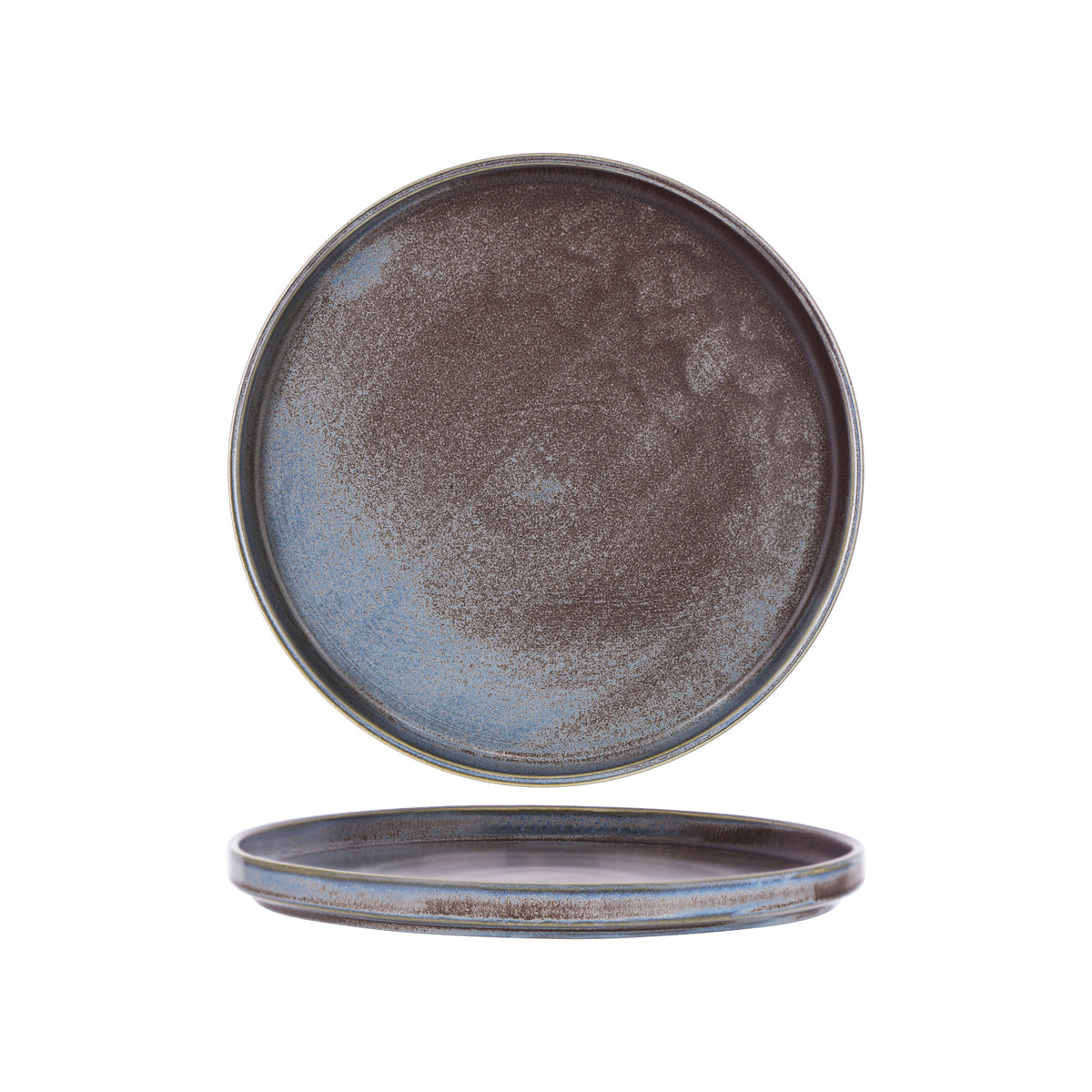 Urban Greystone Blue Round Stackable Plate 265x25mm