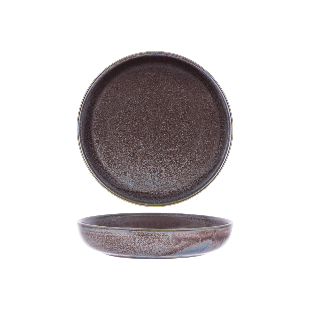Urban Greystone Blue Round Flared Bowl 210x45mm / 1050ml
