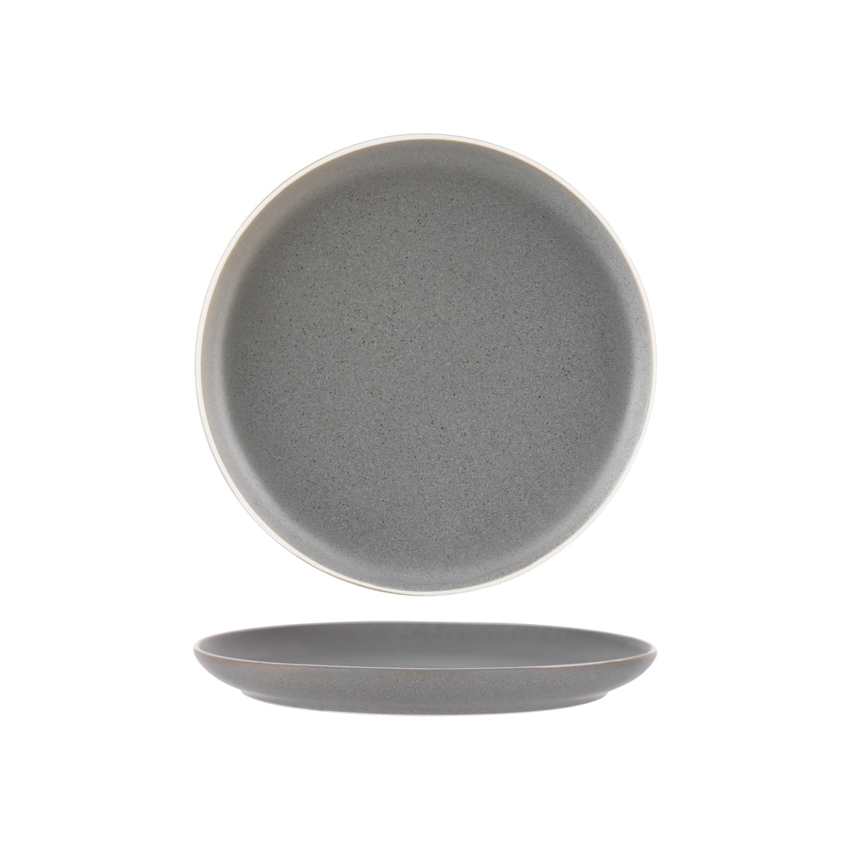 Urban Grey Round Coupe Plate 268mm