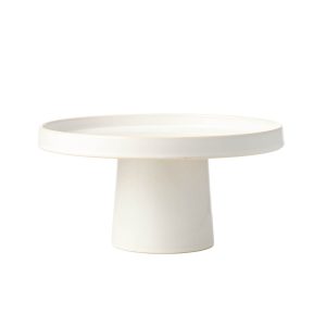 Urban Serve Pedestal Plate 290x137mm White
