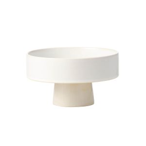 Urban Serve Pedestal Deep Plate 200x115mm White