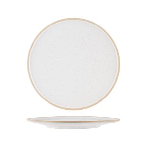 Soho White Pebble Round Plate 290mm