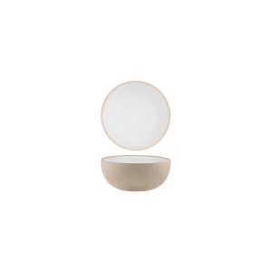 Soho White Pebble Round Deep Bowl 120x50mm / 325ml