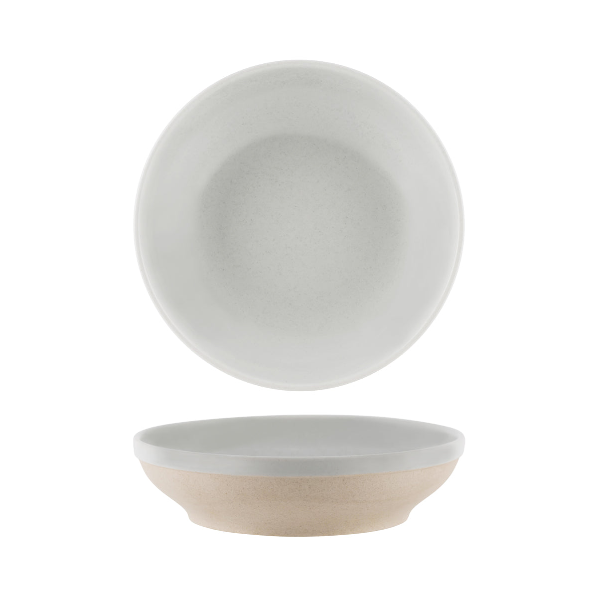 Soho Limestone Round Flared Bowl 227x60mm / 1300ml