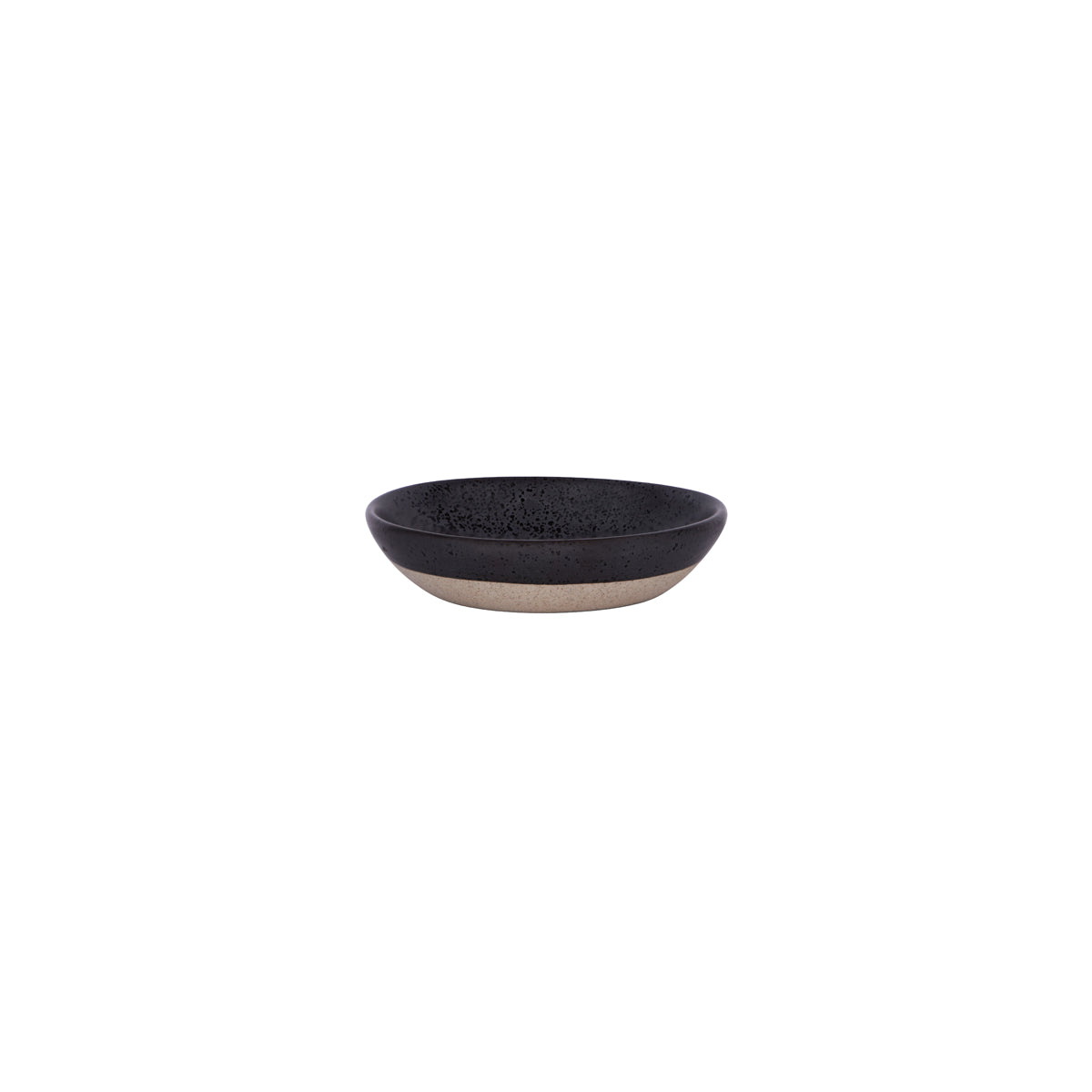 Soho Speckle Black Round Coupe Dish 100ml
