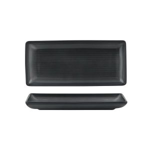 Zuma Jupiter Ribbed Rectangular Platter