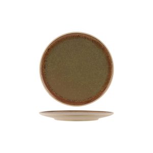 Soho Burnt Sienna Round Plate 257mm