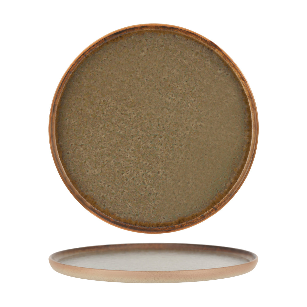 Soho Burnt Sienna Round Platter 330mm