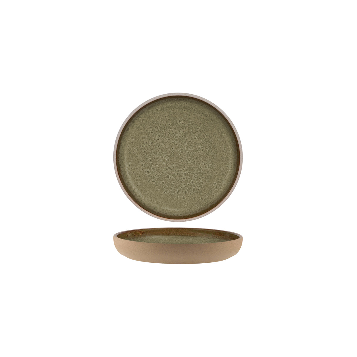 Soho Burnt Sienna Round Deep Coupe Plate 175mm