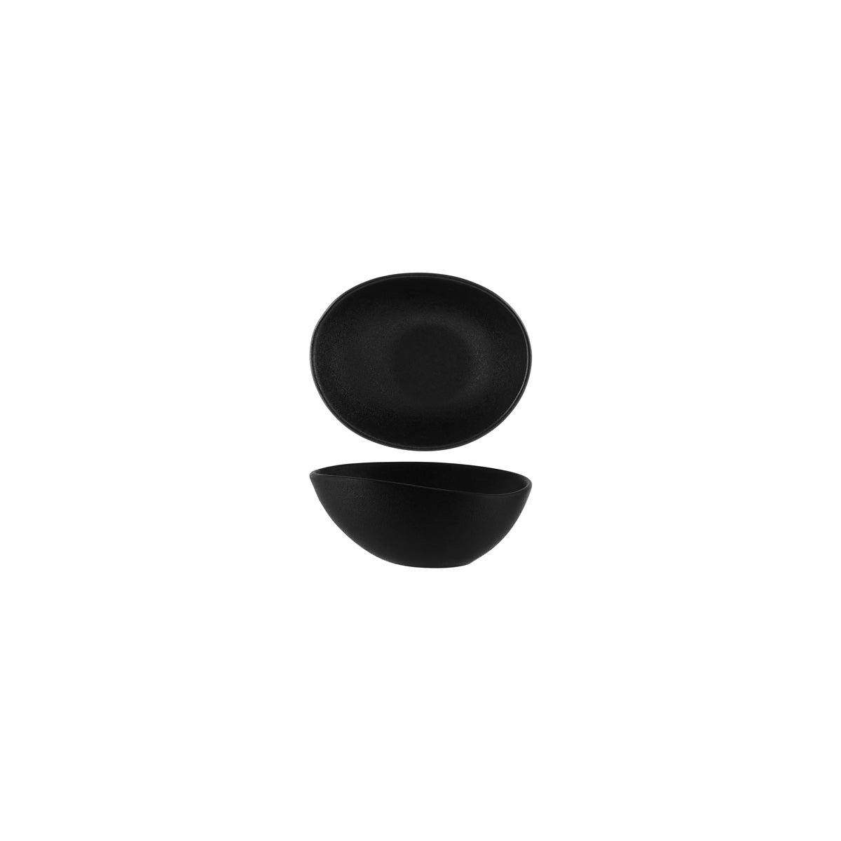Black Triangular Bowl 115mm