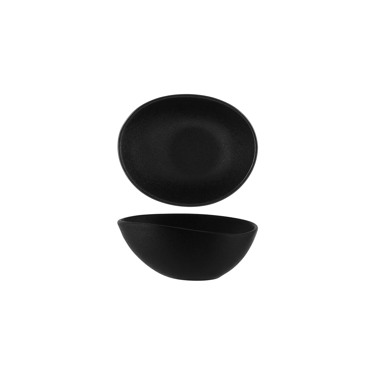 Black Triangular Bowl 170mm