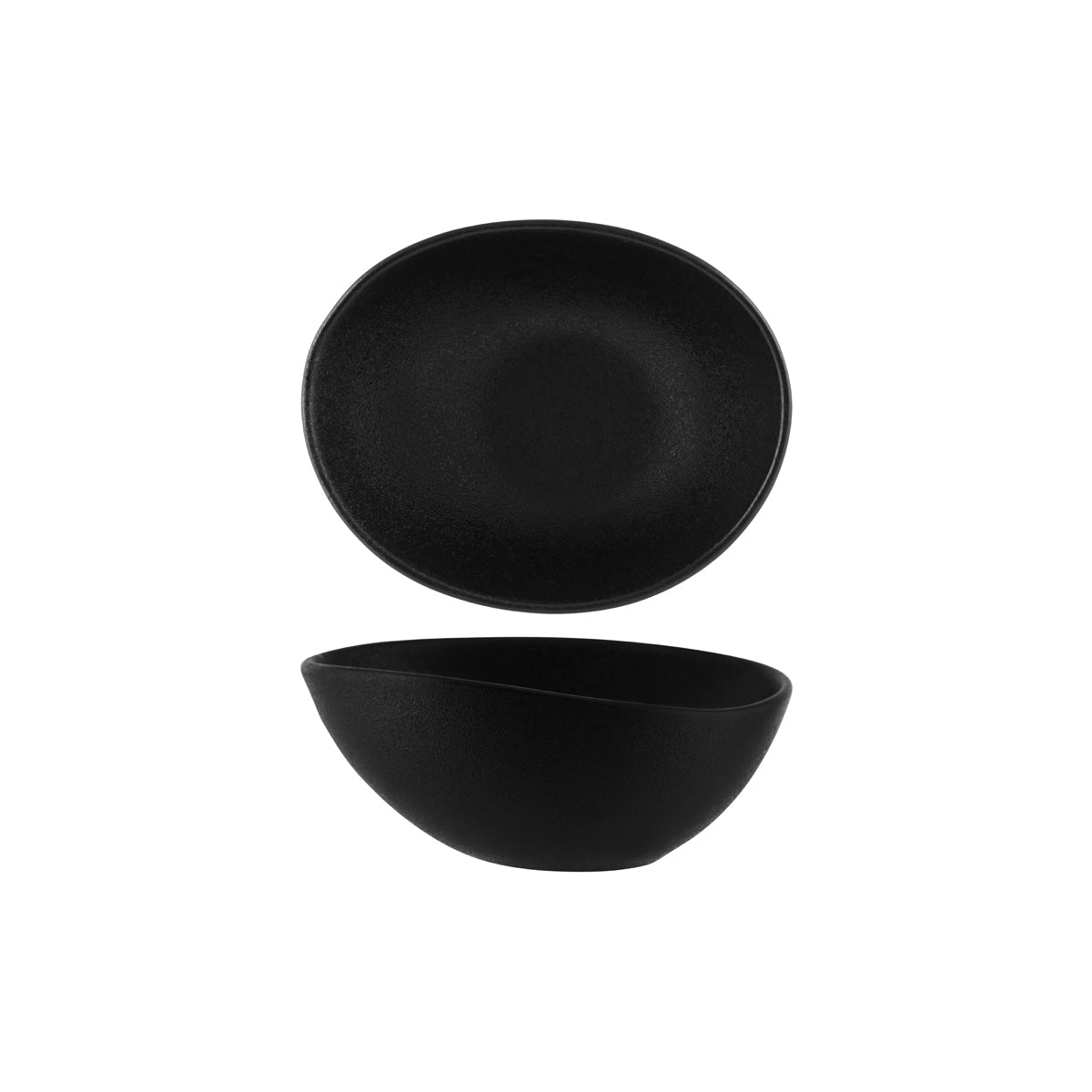 Black Triangular Bowl 210mm