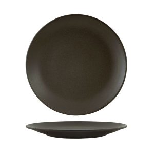 Zuma Charcoal Round Coupe Plate