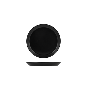 Zuma Charcoal Round Tapered Plate