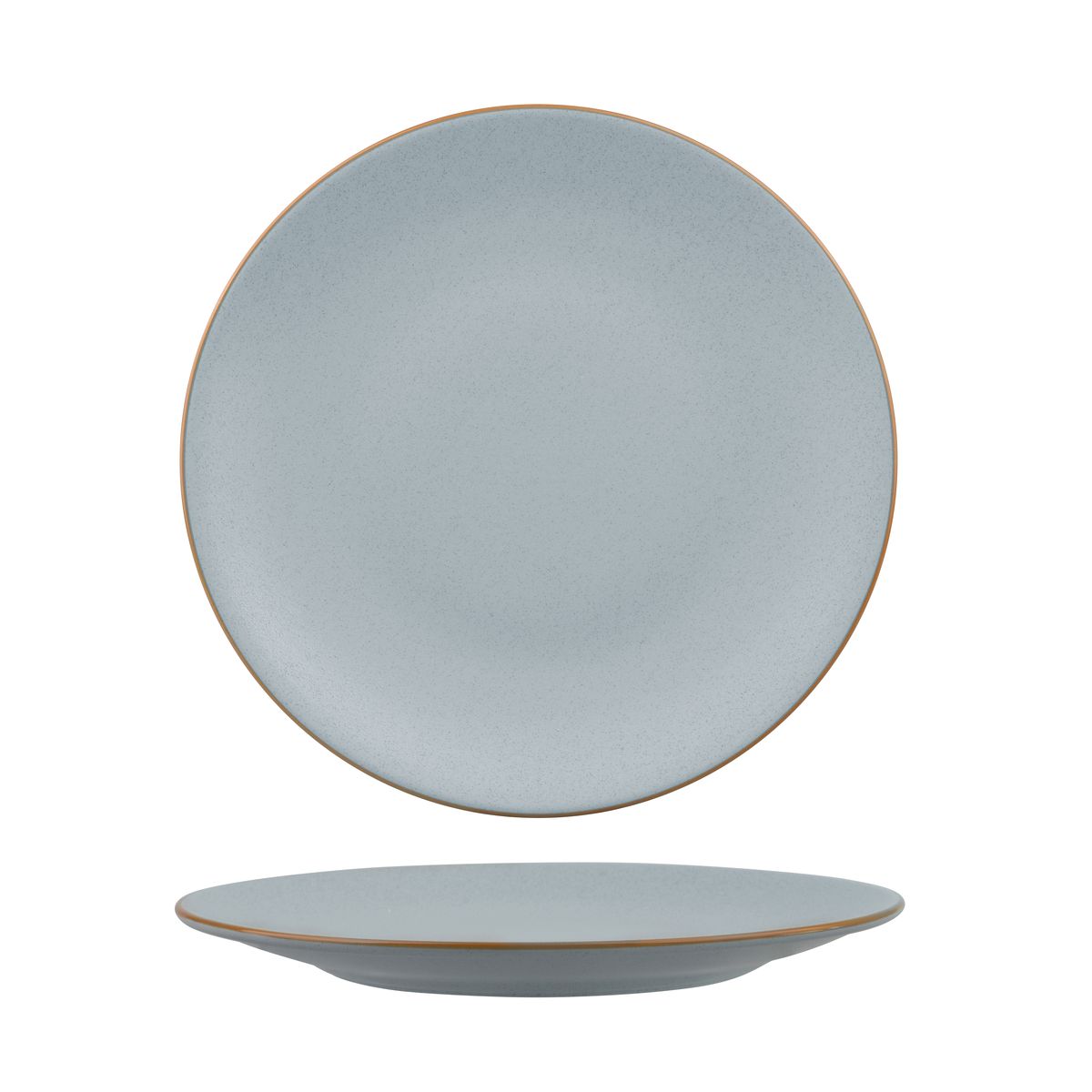 Zuma Bluestone Round Coupe Plate