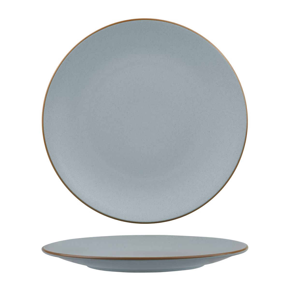Zuma Bluestone Round Coupe Plate