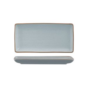 Zuma Bluestone Ribbed Rectangular Platter