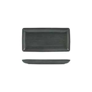 Zuma Forest Ribbed Rectangular Platter