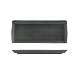 Zuma Forest Ribbed Rectangular Platter