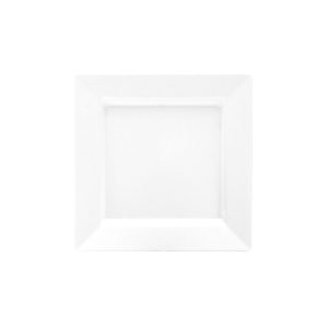 Ryner Melamine Square Platter - Wide Rim