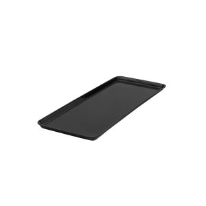 Ryner Melamine Rectangle Sandwich Platter - Black