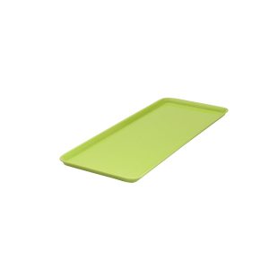 Ryner Melamine Rectangle Sandwich Platter - Lime
