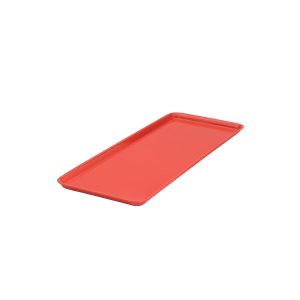 Ryner Melamine Rectangle Sandwich Platter - Red