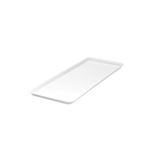 Ryner Melamine Rectangle Sandwich Platter - White