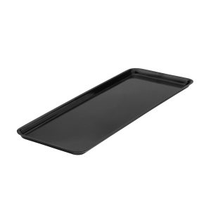 Ryner Melamine Rectangle Sandwich Platter - Black