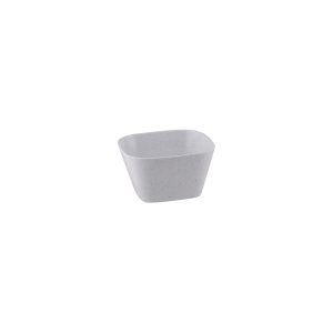 Ryner Melamine Stone White 1/6 Size Rectangular Dish
