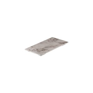Ryner Melamine White Marble Rectangular Platter