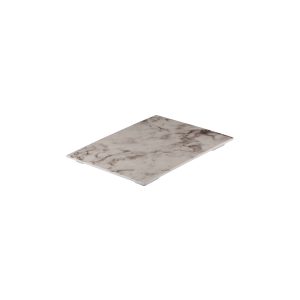 Ryner Melamine White Marble Rectangular Platter