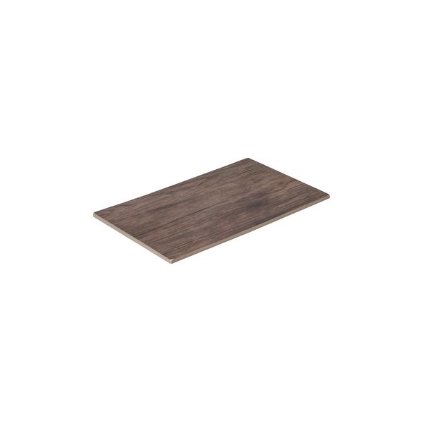 Ryner Melamine Wood Deco Flat Rectangular Platter
