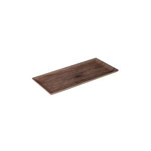 Ryner Melamine Wood Deco Rectangular Coupe Platter