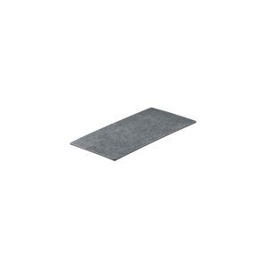 Ryner Melamine Light Concrete Flat Rectangular Platter