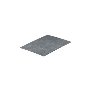 Ryner Melamine Light Concrete Flat Rectangular Platter