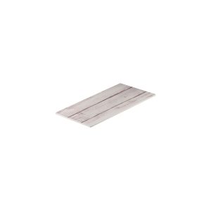Ryner Melamine Whitewash Flat Rectangular Platter