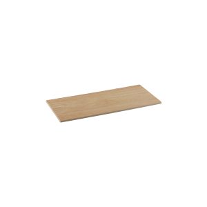 Ryner Melamine Oak White Flat Rectangular Platter