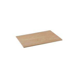 Ryner Melamine Oak White Flat Rectangular Platter