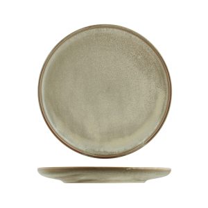 Moda Porcelain Chic Round Coupe Plate