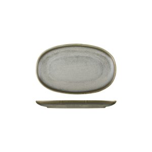 Moda Porcelain Chic Oval Coupe Plate