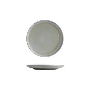 Moda Porcelain Cloud Round Coupe Plate